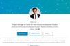Das gefälschte Linkedin-Profil von Alex-Li 