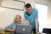 auticon-IT-Berater arbeiten mit Coaches von auticon bei Kunden