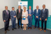 Pressekonferenz zur Gäubahn Zürich - Stuttgart: Ralf J. Bopp , Andrea Marongiu, Dr. Harald Marquardt, Birgit Hakenjos-Boyd, Guido Wolf, Hansruedi Werner, Kurt Lanz 