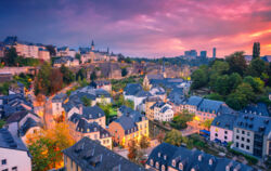 Luxembourg - Sitz des Europäischen Gerichtshofes