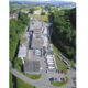 Luftbild vom Werk in Lenzburg