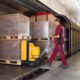 Einblick in die Bahnverladung (CargoLogistics) von Galliker