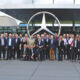 Die Teilnehmenden des Sondertischkreises bei Mercedes-Benz in Sindelfingen