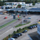 Autobahn-Zollstelle Basel Weil am Rhein von oben
