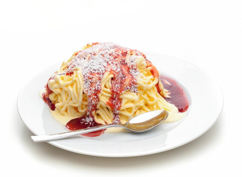Spaghettieis