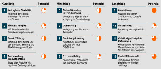 Frankenschock – Massnahmen für eine optimale Zukunft von Schweizer Industrie-Unternehmen