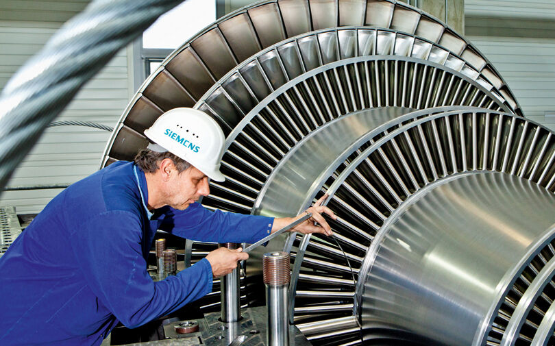 Siemens-Produktion in den neuen Bundesländern