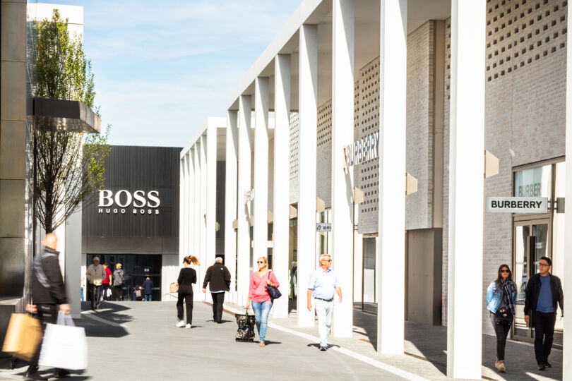 Hugo Boss Platz in der Outletcity Metzingen